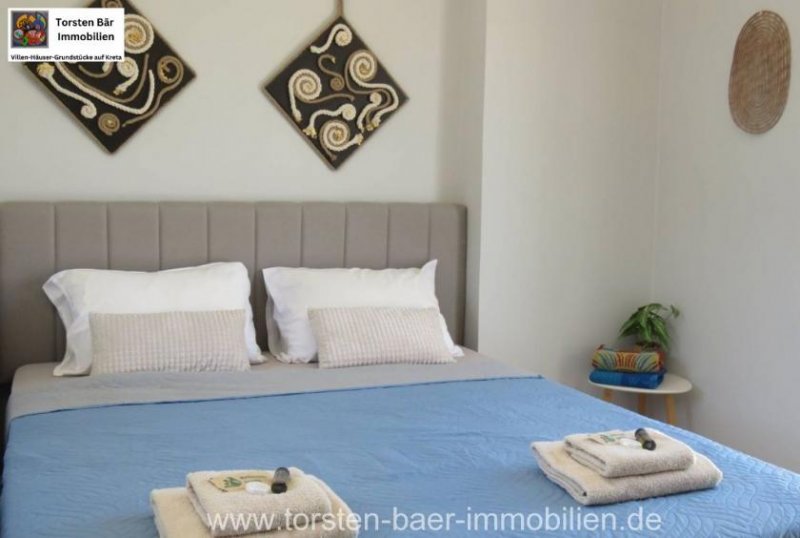 Kokkino Chorio Kreta, Kokkino Chorio, renovierte Doppelhaushälfte mit außergewöhnlichem Meerblick Haus kaufen